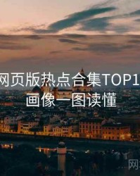 汤头条网页版热点合集TOP10，用户画像一图读懂