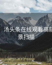 超详细！汤头条在线观看高能事件全景扫描