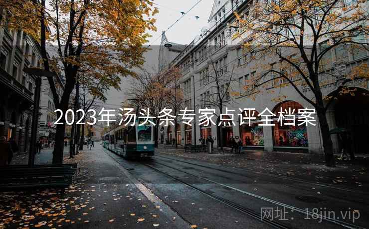 2023年汤头条专家点评全档案 2023年汤头条专家点评全档案
